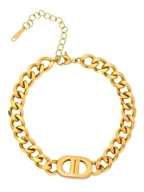 18K Gold Plated Stainless Steel Bracelet